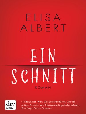 cover image of EINSCHNITT
